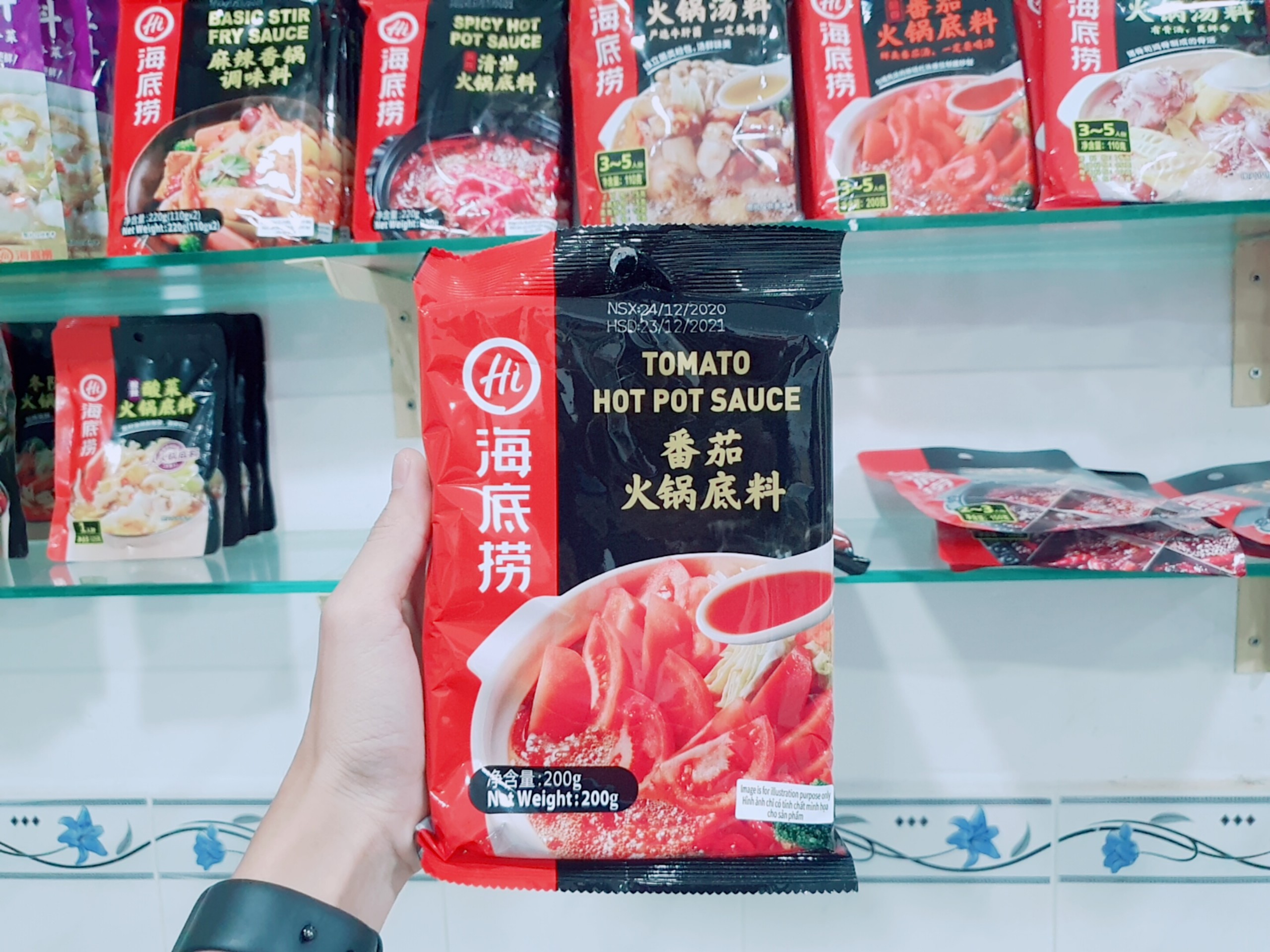 Gói lẩu cà chua haidilao