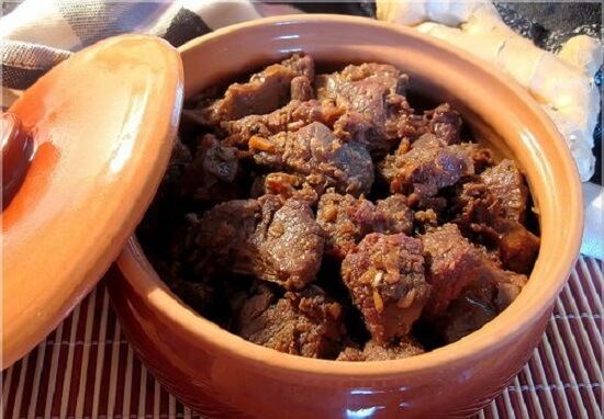 bò kho gừng