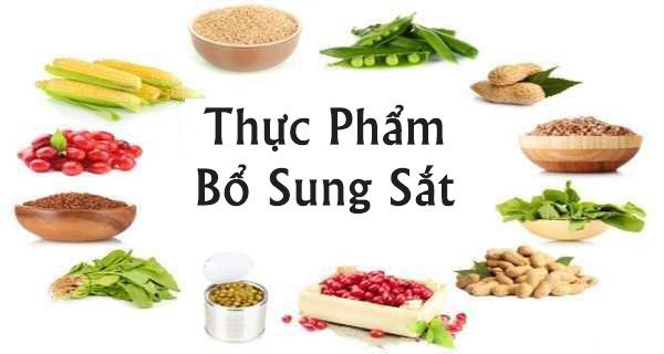 Thực phẩm bổ sung chất sắt 