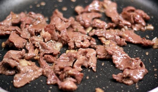 Thịt bò xào tái
