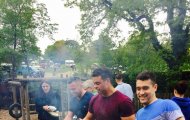 Tiệc nướng BBQ hoành tráng sau chương trình teambuilding, dã ngoại