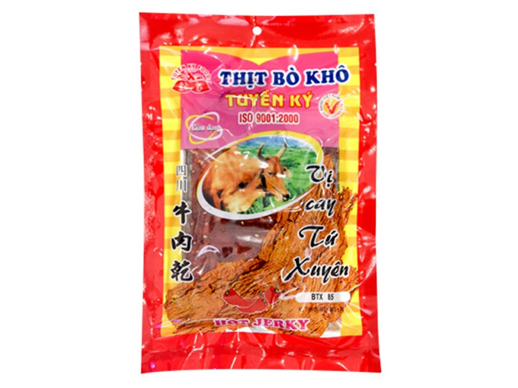 KHÔ BÒ TỨ XUYÊN 300g