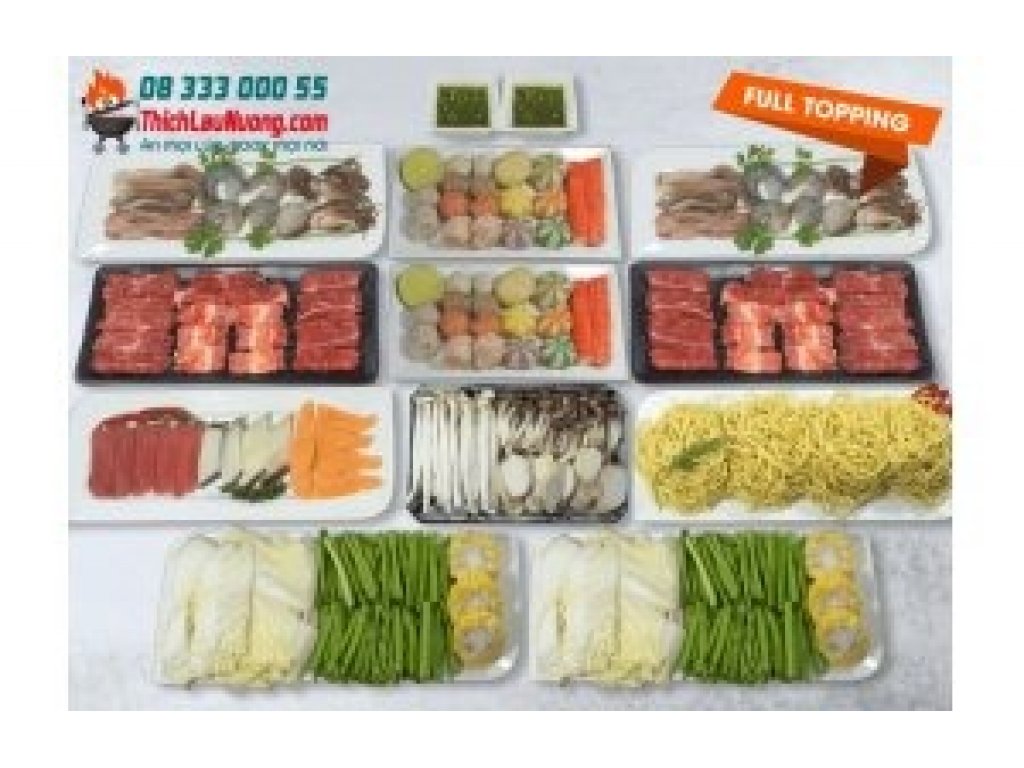 Set Lẩu 4-5 Người Không Cay chỉ từ 499k
