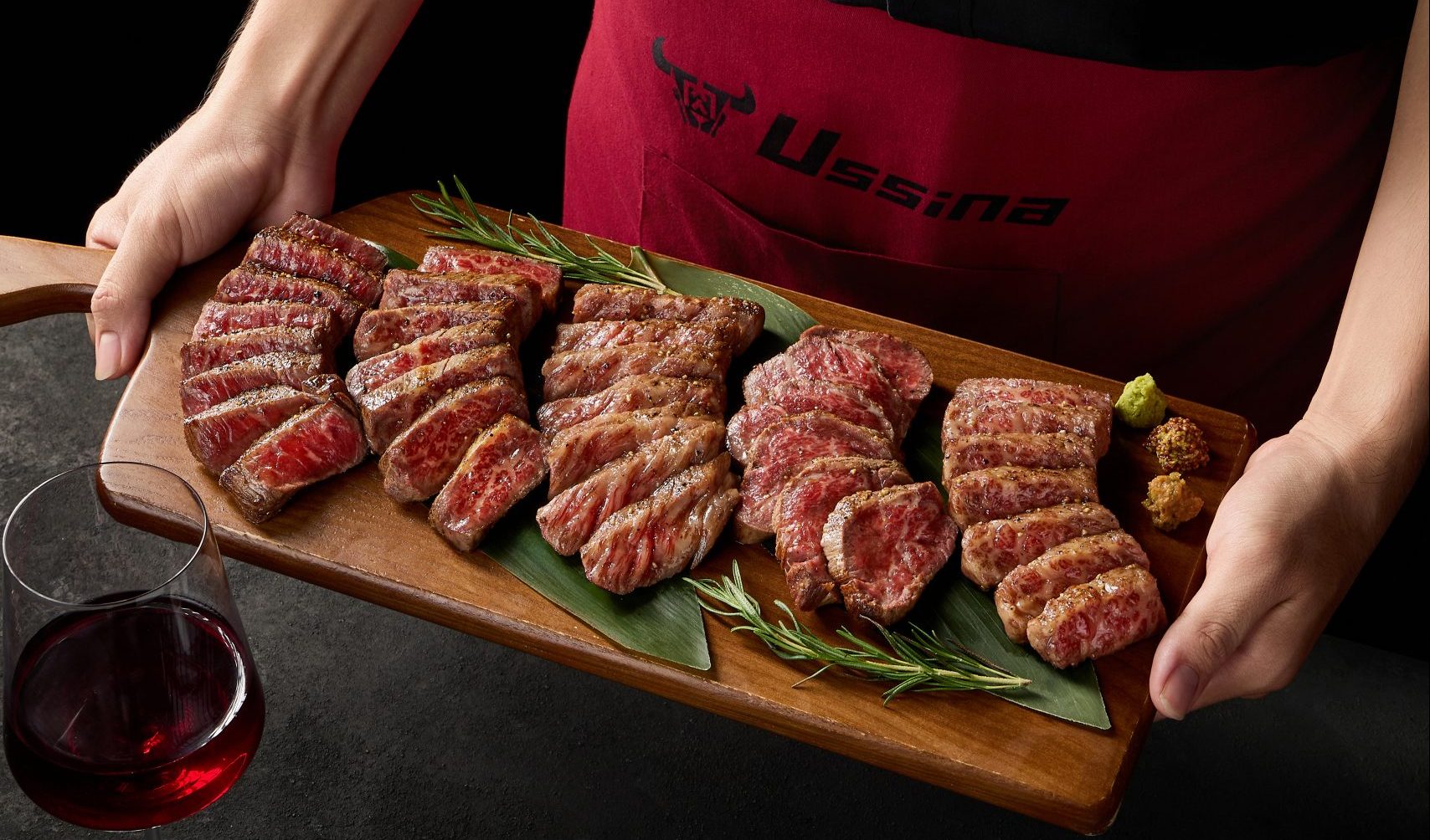 Lõi Nạc Đùi Trong Bò Wagyu Úc Cắt Mỏng