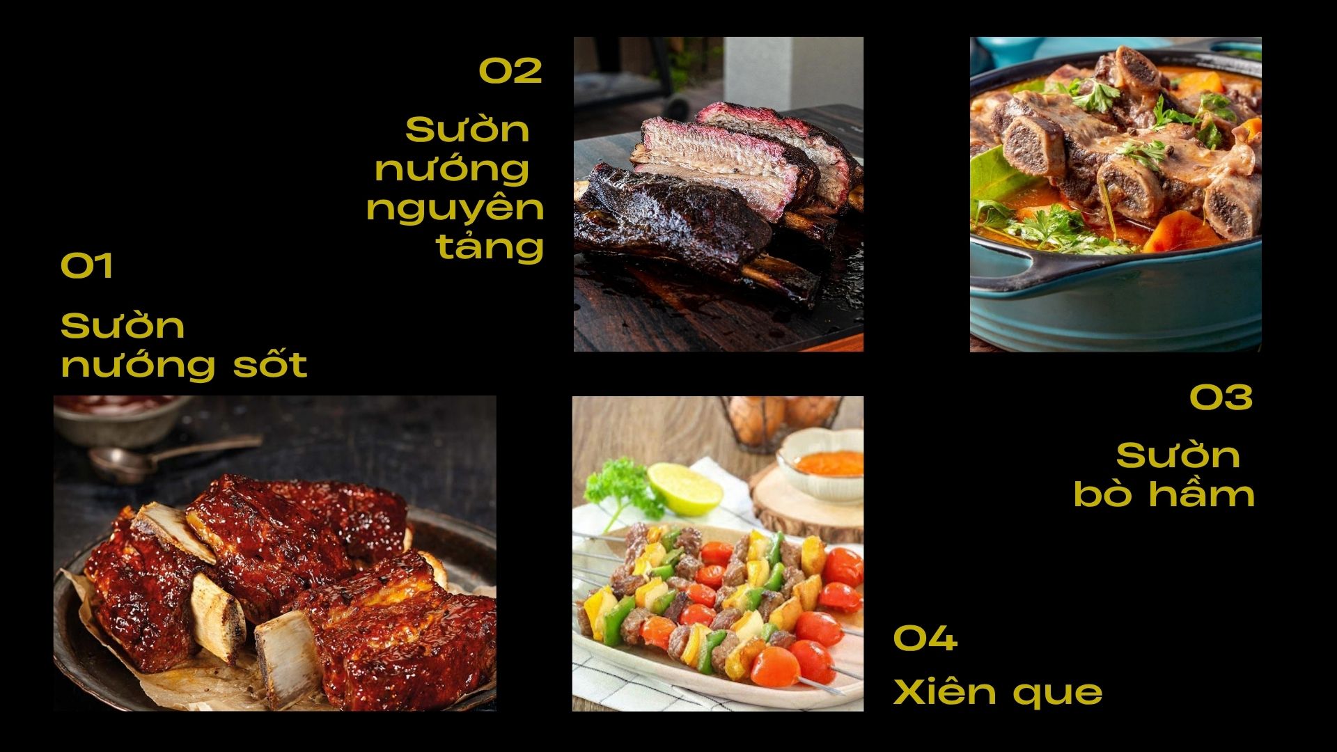 gợi ý các món ăn