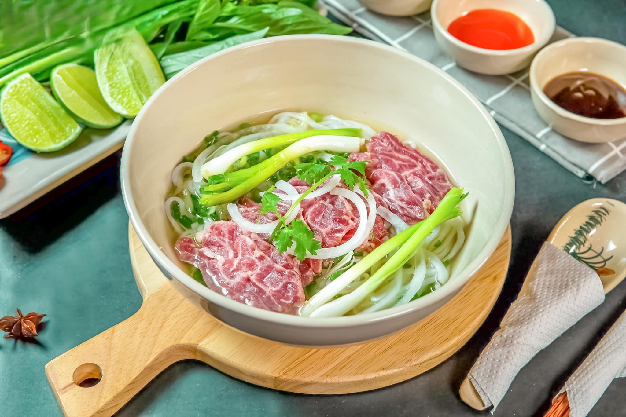 Phở BÒ BẮP HOA