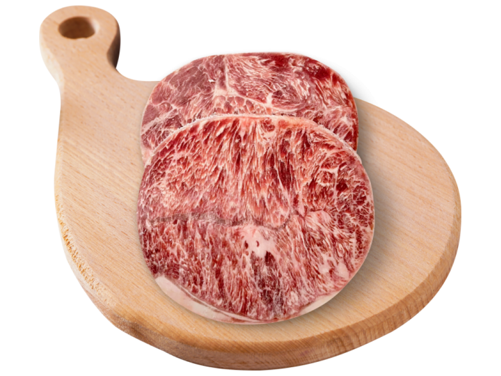 Lõi vai bò Aukobe cắt steak (TP)