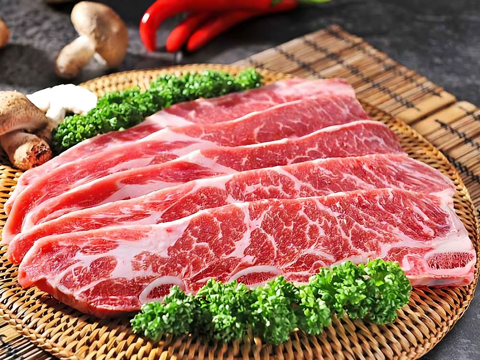 sườn bò
