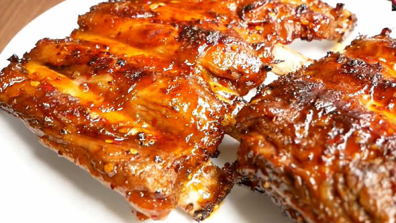sườn bò hầm, sườn bò nướng